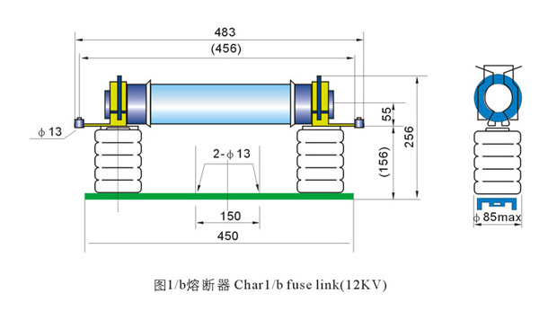 XRNT變壓器保護(hù)用插入式高壓限流熔斷器